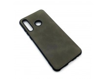 Чехол Honor 10i/20i/20 Lite/P Smart Plus (2019) Кожа Серый