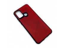 Чехол Honor 9A/Huawei Y6p Plus (2020) Кожа Красный