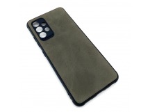 Чехол Samsung A32 (2021) Кожа Серый