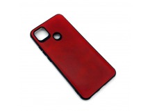 Чехол Xiaomi Redmi 9C (2020) Кожа Красный