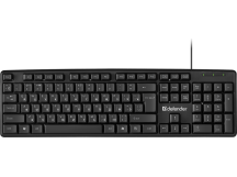 Клавиатура DEFENDER Element HB-520, USB, чёрная