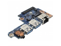 Плата расширения с разъемами 2*USB+аудио+Ethernet для Acer Predator Helios 300 PH317-54