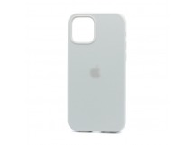 Чехол Silicone Case с лого для Apple iPhone 13 mini/5.4 (полная защита) (009) белый