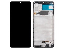 Дисплей для Samsung A325F (A32) модуль Черный - (AMOLED)