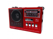                         Радиоприемник Waxiba XB-701BT (встроеный фонарик) красный