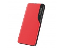                                 Чехол-книжка Xiaomi Mi 10 Smart View Flip Case под кожу красный*