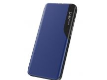                                 Чехол-книжка Xiaomi Mi 10 Smart View Flip Case под кожу синий*