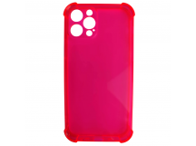                                     Чехол силиконовый iPhone 12 Pro (6,1") яркий противоударный розовый