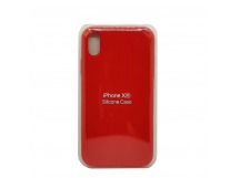 Чехол Silicone Case для iPhone XR красный