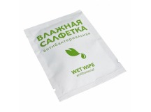 Салфетки влажные (1л/уп) WET WIPE в инд.упак антибактериальные 1/100/500уп  Mealbox