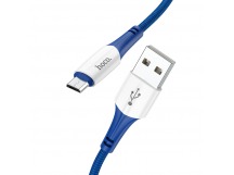 Кабель USB HOCO (X70 Ferry) microUSB (1м) (синий)