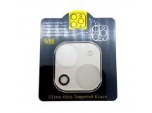 Защитное стекло iPhone 13/13 Mini (на заднюю камеру) тех упаковка Прозрачное