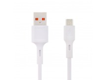 Кабель USB VIXION (K1m) microUSB (1м) (белый)