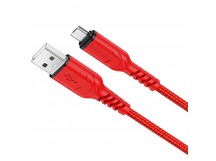 Кабель USB HOCO (X59 Victory) microUSB (1м) (красный)
