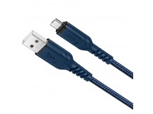 Кабель USB - micro USB HOCO X59 Victory (1м) (синий)
