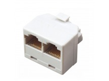 Компьютерный двойник RJ-45(8P-8C) (штекер - 2 гнезда) REXANT, шт