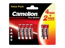 Элемент питания LR 03 AAA Camelion Plus BL4+2