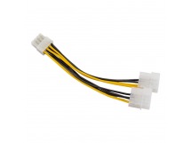 Разветвитель питания 2хMolex->PCI-Express 8pin, для подключения в/к PCI-Е (8pin) к б/п ATX "Cablexpe