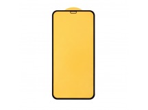 Защитное стекло 6D для iPhone XR/11 (черный) (VIXION) тех пак
