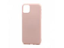 Чехол Silicone Case NEW ERA (накладка/силикон) для Apple iPhone 11 Pro Max/6.5 светло розовый