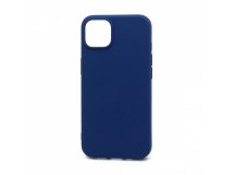 Чехол Silicone Case NEW ERA (накладка/силикон) для Apple iPhone 13/6.1 синий