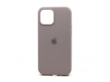 Чехол Silicone Case с лого для Apple iPhone 13 mini/5.4 (полная защита) (007) лиловый