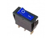 Переключатель RWB-403 (IRS-101-1C, KCD3-101/N) on-off 3 контакта 15А, 250В (синий)