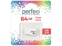 Perfeo USB 64GB M01 White