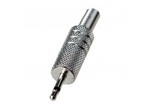 Штекер 2,5 мм моно, металл