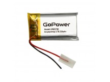 Аккумулятор Li-Pol LP601730 3.7V 250mAh  (толщ.6,0мм, шир.17мм, дл.30мм) "GoPower"