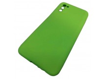                                     Чехол силиконовый Samsung A03s Silicone Cover NANO 2mm зеленый
