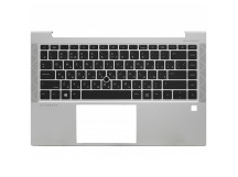 Топ-панель HP EliteBook 840 G7 серебряная (с трекпоинтом)