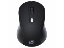 Мышь Оклик 415MW черный оптическая (1600dpi) беспроводная, шт