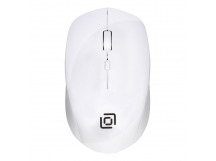 Мышь Оклик 565MW glossy белый оптическая (1600dpi) беспроводная, шт