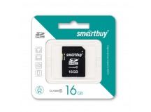 Карта памяти SDHC 16Gb Smart Buy (Class 10)