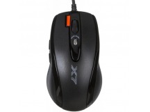 Мышь проводная A4Tech X-718BK черный, шт