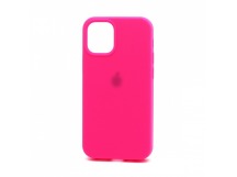 Чехол Silicone Case с лого для Apple iPhone 12 Pro Max/6.7 (047) ярко ро