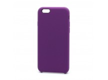 Чехол Silicone Case без лого для Apple iPhone 6/6S (045) фиолетовый