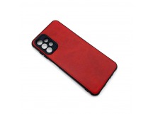 Чехол Samsung A13 (2022) Кожа Красный