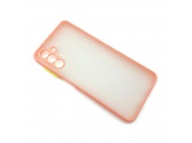 Чехол Samsung A13 (2022) Противоударный Матовый Розовый Песок