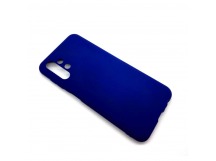 Чехол Samsung A13 (2022) Силикон Матовый Темно-Синий