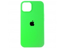 Чехол-накладка - Soft Touch для Apple iPhone 13 (green)