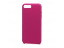 Чехол Silicone Case без лого для Apple iPhone 7/8 Plus (054) темно розо