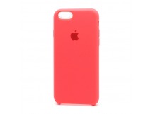 Чехол Silicone Case с лого для Apple iPhone 7/8/SE 2020 (полная защита) (029) оранжевый