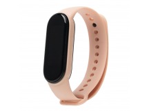 Ремешок - WB13 для "Xiaomi Mi Band 5/Mi Band 6" силиконовый (peach) (205861)