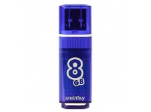 Флэш накопитель USB  8 Гб Smart Buy Glossy 3.0 (dark blue) (69502)