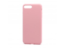 Чехол Silicone Case без лого для Apple iPhone 7/8 Plus (полная защита) (006) розовый