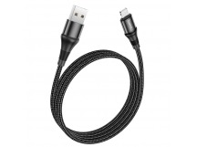 Кабель USB - Apple lightning HOCO X50 Excellent 2.4A, 1m (черный)