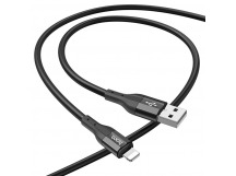 Кабель USB - Apple Lightning HOCO X72 Creator Silicone 2.4A, 1m (черный)