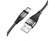 Кабель USB - Type C HOCO X57 Blessing 2.4A, 1m (черный)